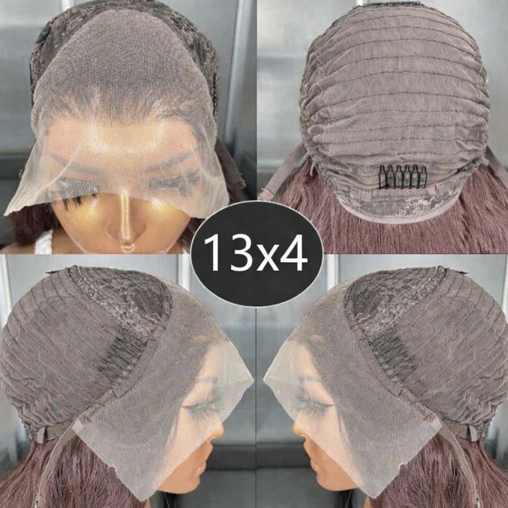 Velour Wine Wave – 13×4 Lace Front Wig