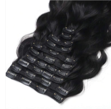 22–24″ Luxury Clip-In Human Hair Extensions | 10-Piece Full Set