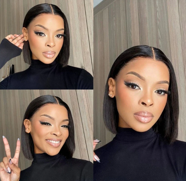 Brazilian Full Frontal Short Bob Wig (100% Human hair)